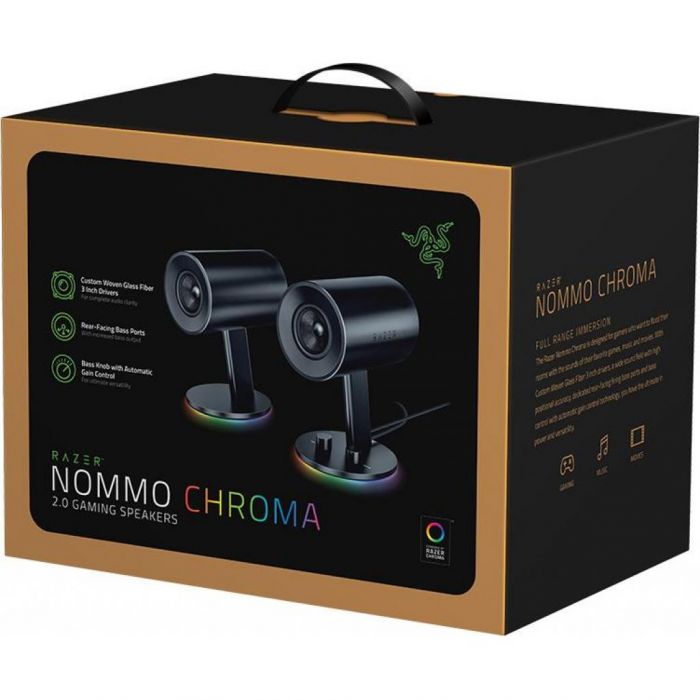 Акустична система Razer Nommo Chroma - EU, black