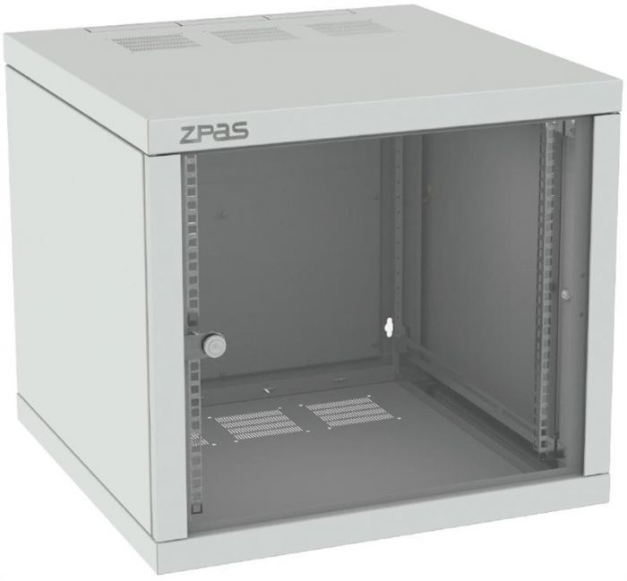 19" шафа ZPAS Z-BOX 18U з змінними бічними стінками глибиною 600 мм, 100kg max.