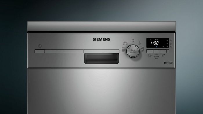 Окремо встановлювана посудомийна машина Siemens SR215I03CE - 45см/9 компл/5 прогр/4 темп.реж/диспл/нерж
