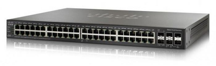 Комутатор Cisco SB SG350X-48MP 48-port Gigabit POE Stackable Switch