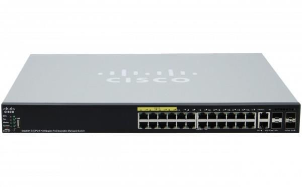Комутатор Cisco SG550X-24MP 24-Port Gigabit PoE Stackable Managed Switch