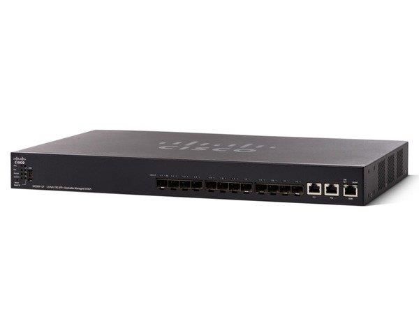 Комутатор Cisco SX550X-12F 12-Port 10G SFP+ Stackable Managed Switch