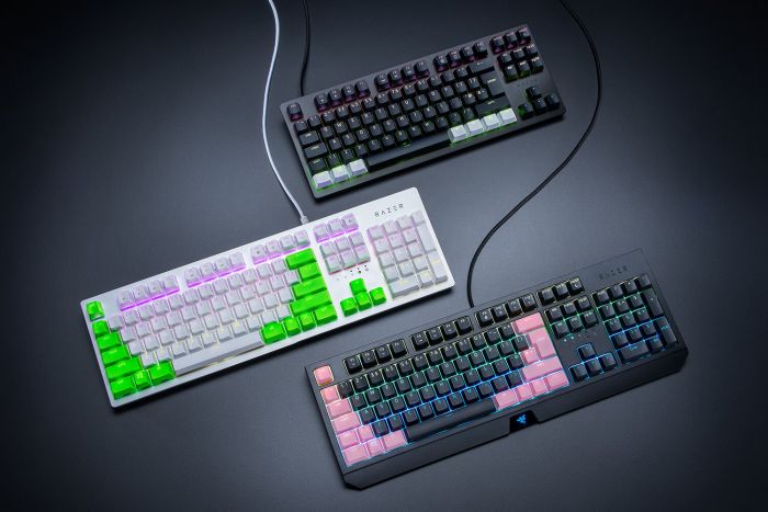 Набір кейкапів для клавіатури Razer PBT Keycap Upgrade Set - Quartz Pink 120шт.