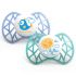 Пустушка симетрична Nuvita Air 6м+ 2шт. для хлопчика NV7081Blue