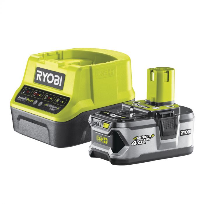 Ryobi Акумулятор і зарядний пристрій ONE+ RC18120-140, 4 Агод, 18В