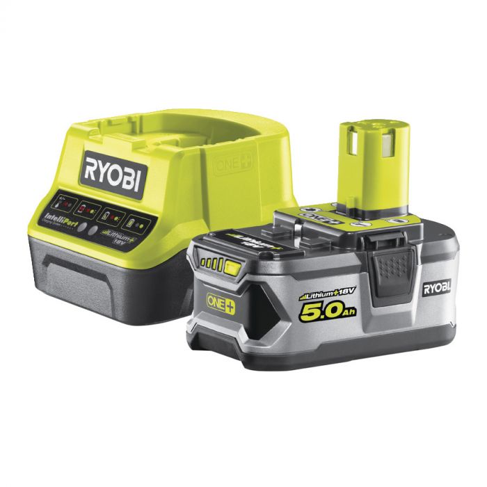 Ryobi Акумулятор і зарядний пристрій ONE + RC18120-150, 5 Аujl, 18В