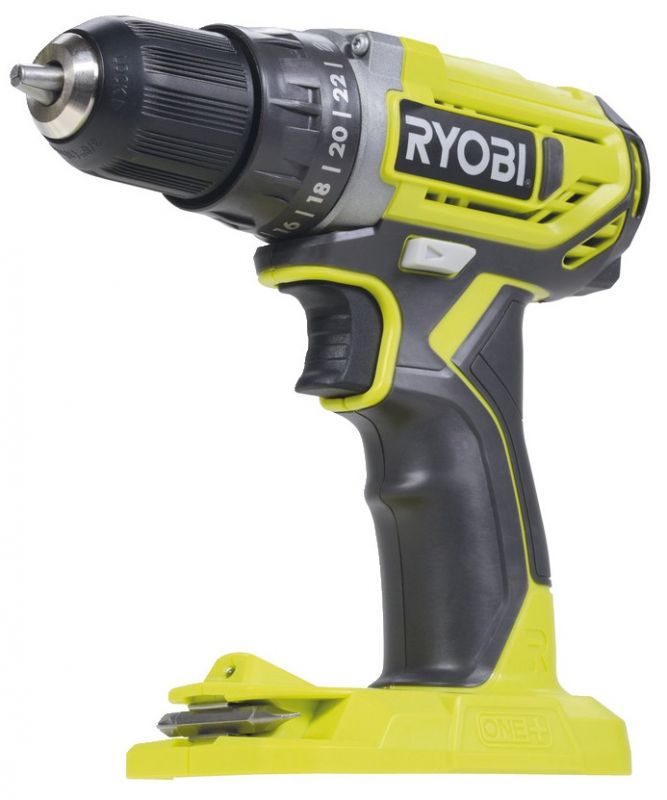 Ryobi Шуруповерт-дриль ONE+ R18DD2-0, 18В, 40 Нм, 2-шв. (без АКБ та ЗП)