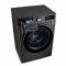 Пральна машина з фронт. завант. LG F2V9GW9P, 8,5кг, 1200, A+++-30%, Пара, глибина 47см, Дисплей, Чорний