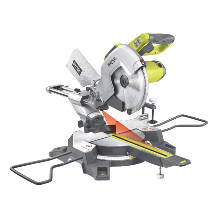 Ryobi Пила торцювальна EMS305RG 2200Вт 305мм, 5000 об/хв, лазер