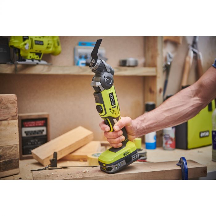 Ryobi Багатофункціональний інструмент ONE + R18MT-0 18В, 10000-20000 дв / хв, поворот. (Без АКБ і ЗУ)