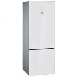 Холод. з нижн. мороз. кам. Siemens KG56NLWF0N, 193х80х70см, 2 дв., Холод.відд. - 400л, Мороз. відд. - 105л, A++, NF, Білий