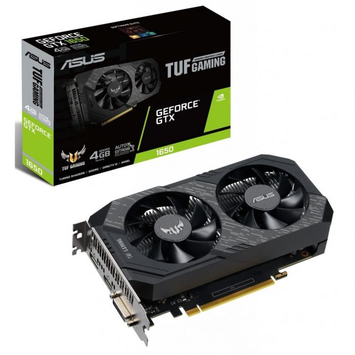 Вiдеокарта ASUS GeForce GTX1650 4GB GDDR6 TUF GAMING