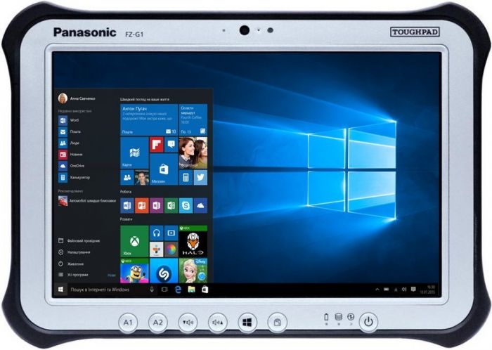 Планшет Panasonic TOUGHPAD FZ-G1 10/Intel i5-7300U/8/256SSD/HD620/BT/WIFI/LAN/W10P