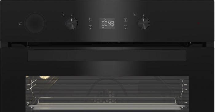 Вбудовувана електрична духова шафа Beko BIS24300BDS - Ш-60см/8 реж/71л./А/диспл/чорний