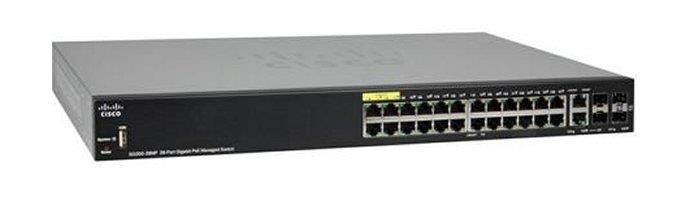 Комутатор Cisco SG350-28MP 28-port Gigabit POE Managed Switch