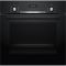 Вбудовувана електрична духова шафа Bosch HBJ517YB0R- Ш-60см/10 реж/66 л./А/2 телескопа/чорний