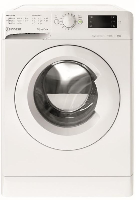 Пральна машина з фронт. завант. Indesit OMTWE71483WEU, 7кг, 1400, A+++, 54см, Дисплей, Білий