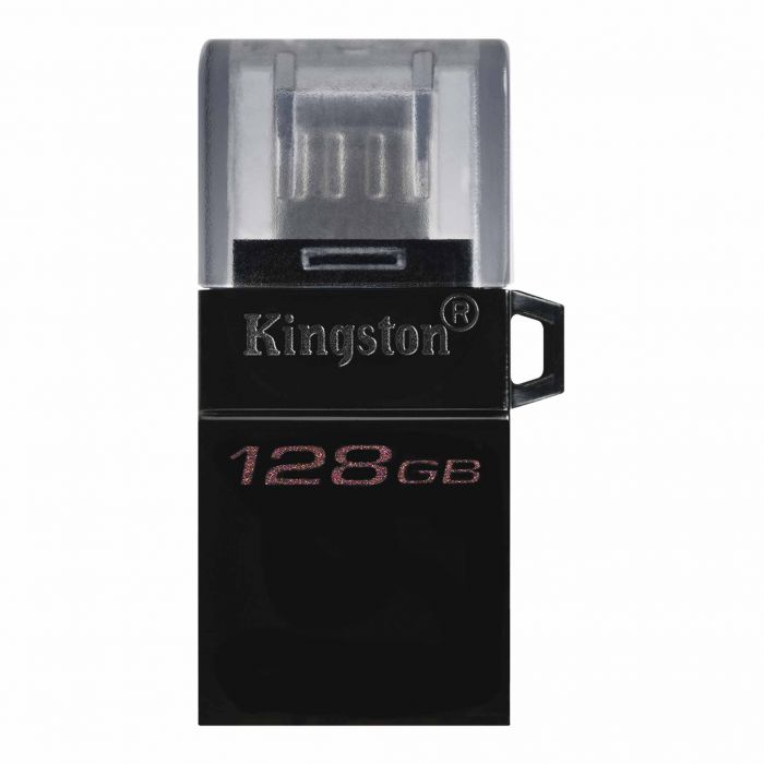 Накопичувач Kingston  128GB USB 3.2 G2 microUSB DT microDuo OTG