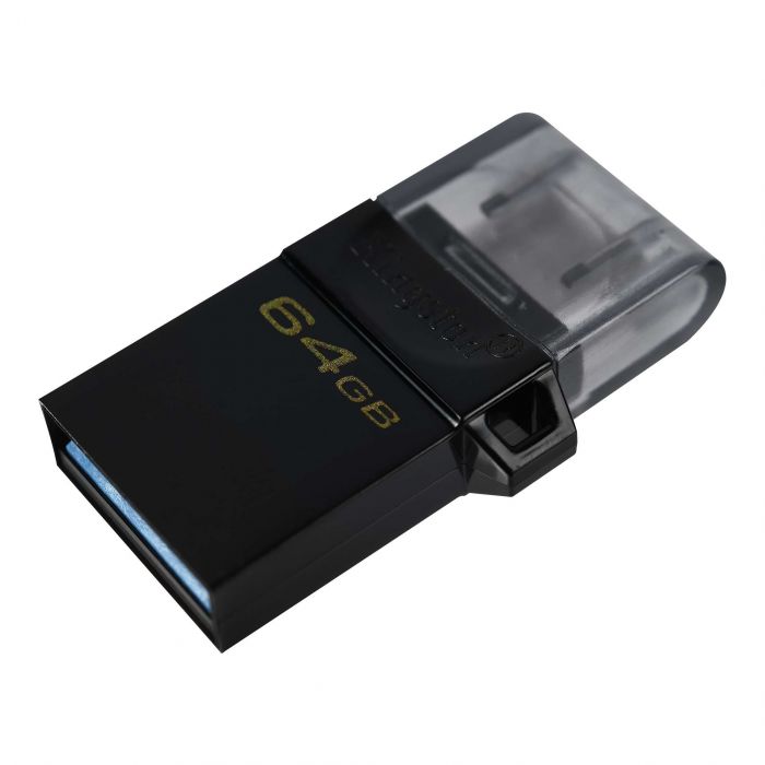 Накопичувач Kingston   64GB USB 3.2 G2 microUSB DT microDuo OTG