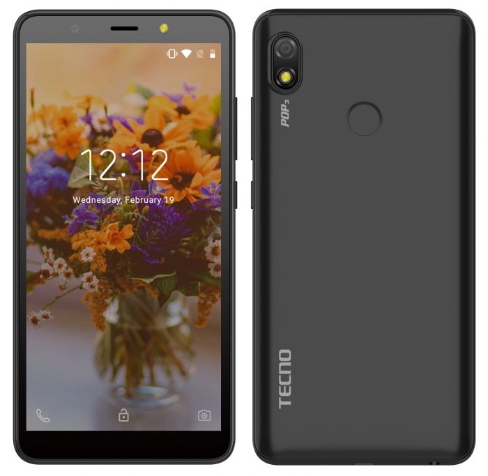 Смартфон TECNO POP 3 (BB2) 1/16Gb 2SIM Sandstone Black