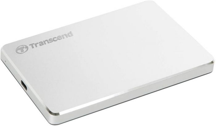 Портативний жорсткий диск Transcend 2TB USB 3.1 Type-C StoreJet 25C3S Silver