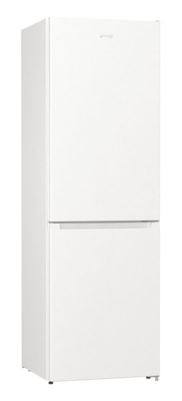 Холодильник з нижн. мороз. камерою Gorenje NRK6191EW4, 185х60х60см, 2 двері, 203( 99)л, А+, Total NF , Зона св-ті, Внутр. Диспл,