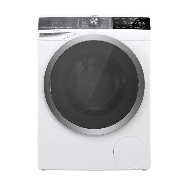 Пральна машина з фронт. завантаж. Gorenje WS168LNST , 10кг, 1600, A+++, глибина 61см, Дисплей, Білий