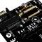 Плата-адаптер SST-ECM20 PCIe x4 для SSD m.2 NVMe + SATA 2230, 2242, 2260, 2280