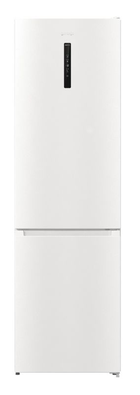 Холодильник з нижн. мороз. камерою Gorenje NRK6202AW4, 200х60х60см, 2 двері, 235( 96)л, А++, Total NF , Зона св-ті, Зовн. Диспл,