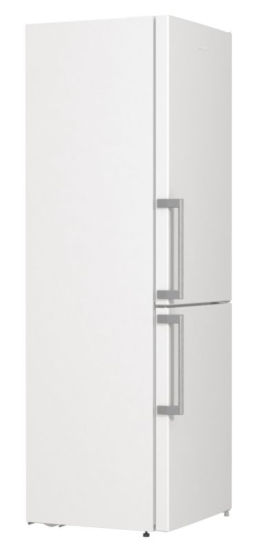 Холодильник з нижн. мороз. камерою Gorenje NRK6191EW5F, 185х60х60см, 2 двері, 203( 99)л, А+, Total NF , Зона св-ті, Внутр. Диспл