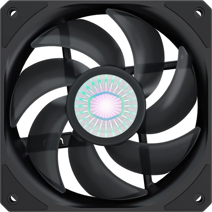 Корпусний вентилятор Cooler Master SickleFlow 120 Black,120мм,650-1800об/хв,Single pack w/o HUB