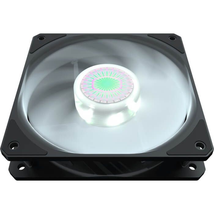 Корпусний вентилятор Cooler Master SickleFlow White LED, 120mm, 650-1800rpm, 4pin PWM, 27dBa