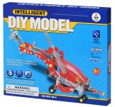 Конструктор металевий Same Toy Inteligent DIY Model Літак 207 ел. WC38CUt
