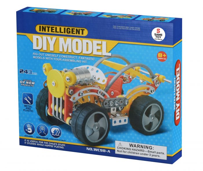 Конструктор металевий Same Toy Inteligent DIY Model 243 ел. WC98AUt