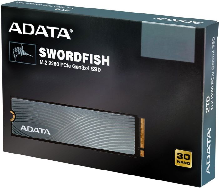 Накопичувач SSD ADATA M.2 2TB PCIe 3.0 Swordfish