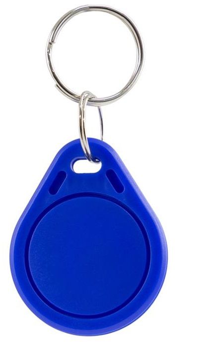 Безконтактний ключ-брелок Mifare синій