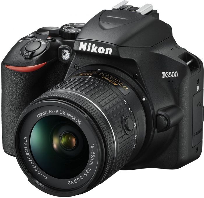 Цифр. фотокамера дзеркальна Nikon D3500 + AF-P 18-55VR kit