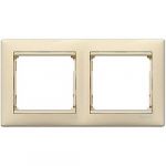 Рамка 2 пости слонова кістка, Valena Classic