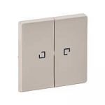 Клавіша вимикача Legrand Valena IN*MATIC LIFE 2-х клавішного з підсвічуванням, слонова кістка