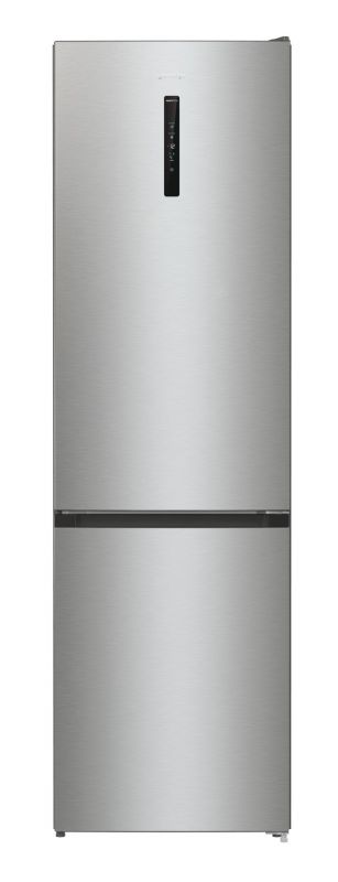 Холодильник з нижн. мороз. камерою Gorenje NRK6202AXL4, 200х60х60см, 2 двері, 235( 96)л, А++, Total NF , Зона св-ті, Зовн. Диспл