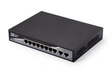 Комутатор 2E PowerLink SP802F 8xFE PoE, 2xFE Uplink, 150Вт