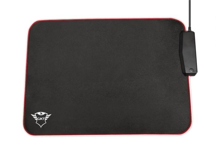 Ігрова поверхність Trust GXT 765 Glide-Flex RGB Mouse Pad with USB Hub Black