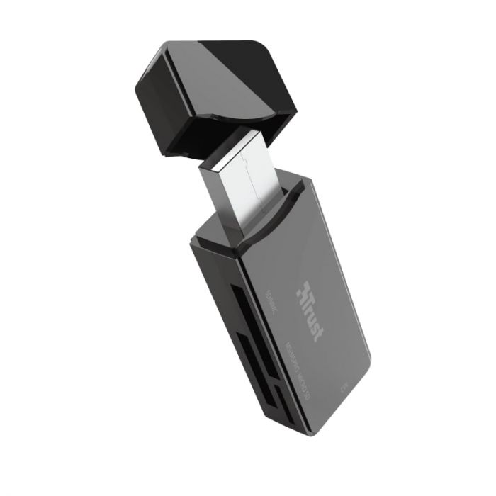 Картридер Trust Nanga USB 2.0 BLACK