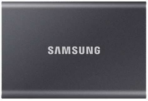Портативний SSD Samsung 1TB USB 3.2 Gen 2 Type-C T7 Сірий