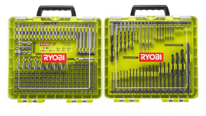 Набір біт та свердел Ryobi RAKDD200, 200шт