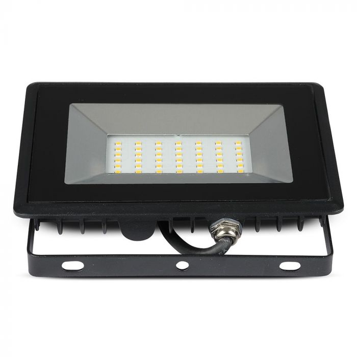 Прожектор вуличний LED V-TAC, 30W, SKU-5954, E-series, 230V, 6400К, чорний