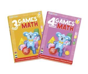 Набір інтерактивних книг Smart Koala "Ігри математики" (3,4 сезон)