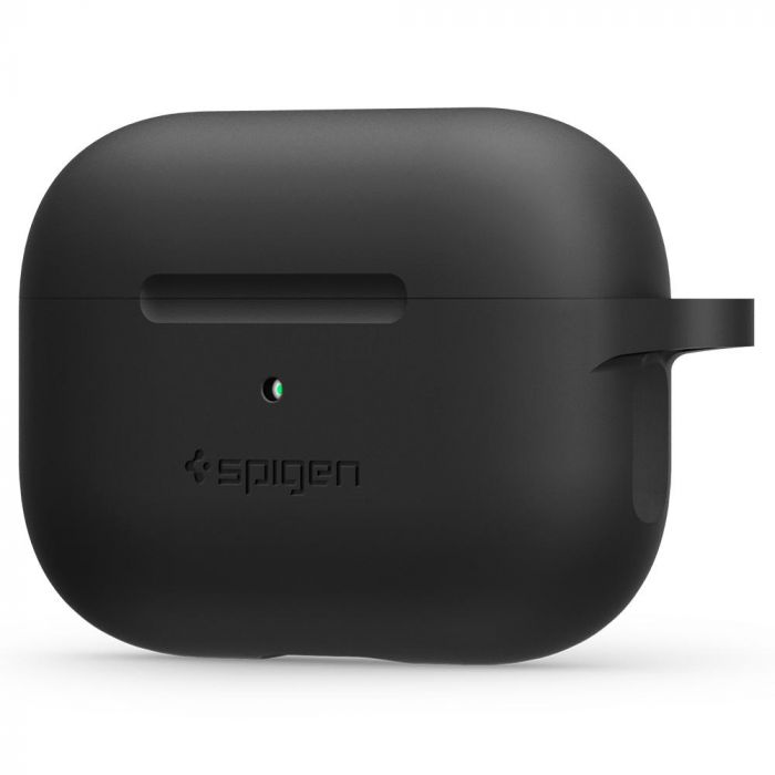 Чохол Spigen для Airpods Pro Silicone Fit, Black