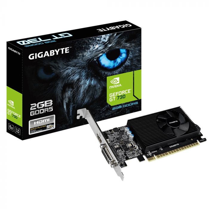 Вiдеокарта GIGABYTE GeForce GT 730 2GB GDDR5 Low Profile