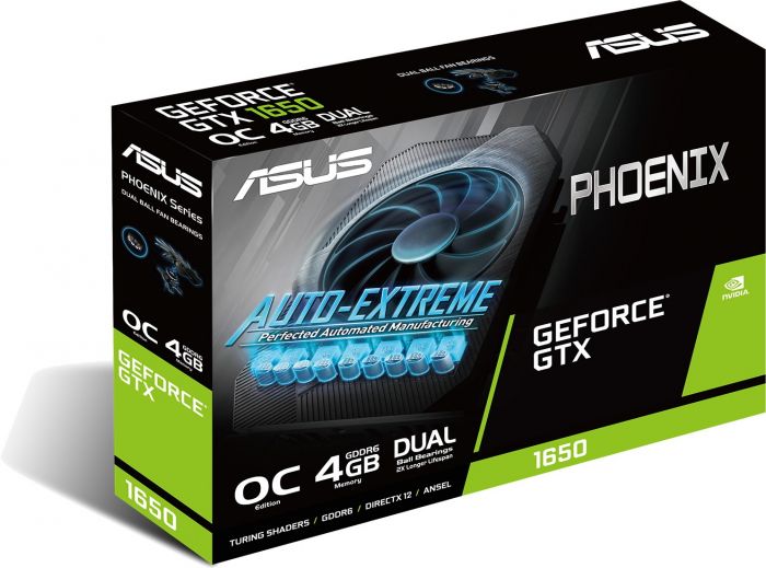 Вiдеокарта ASUS GeForce GTX1650 4GB GDDR6 OC